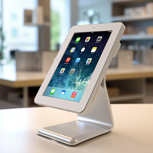 OMNIZONE Silver Tablet Stand